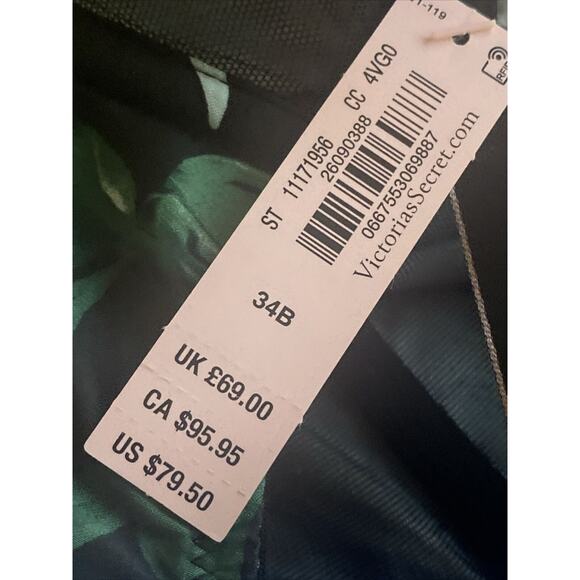 Victoria's Secret Corset Bra Top 34B Very Sexy Push Up Rhinestone Strap - Picture 12 of 12